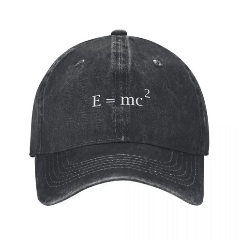 E Equals Mc2 Funny Tactical Baseball Cap