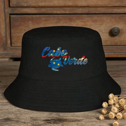 Cape Verde Flag Soft Fold Bucket Hat