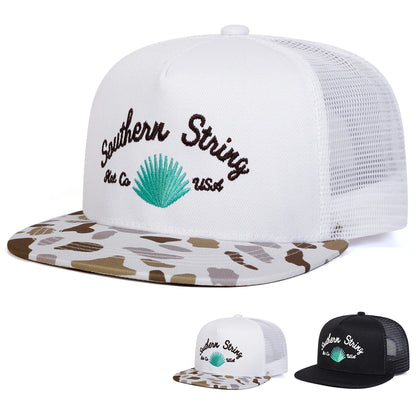 Unisex SOUTHERN STRING Embroidery Hip-hop Net Hats