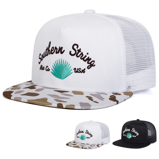 Unisex SOUTHERN STRING Embroidery Hip-hop Net Hats