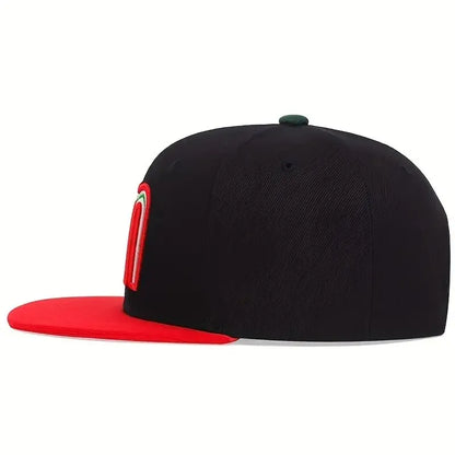 Unisex M Letter Embroidery Hip-hop Hats