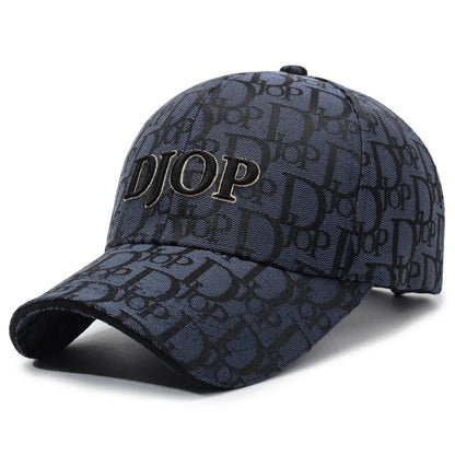 Korean Embroidered Letter Duckbill Baseball Cap