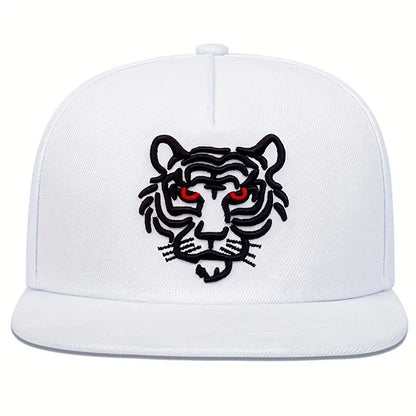 Unisex Tiger Embroidery Hip-hop Hats