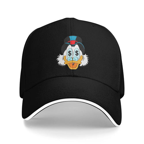 Scrooge Mcduck Money Summer Trucker Baseball Cap