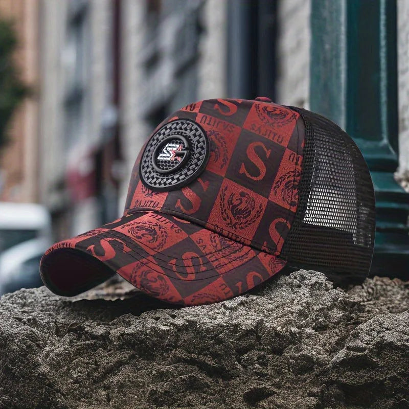 Breathable Mesh Snapback Outdoor Baseball Cap