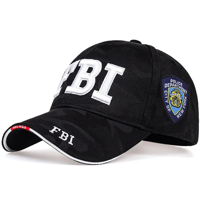 Kanye FBI Fashion Letters Baseball Caps