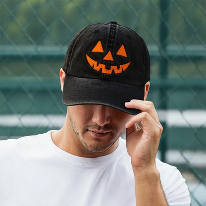 Halloween Embroidered Adjustable Trucker Baseball Cap