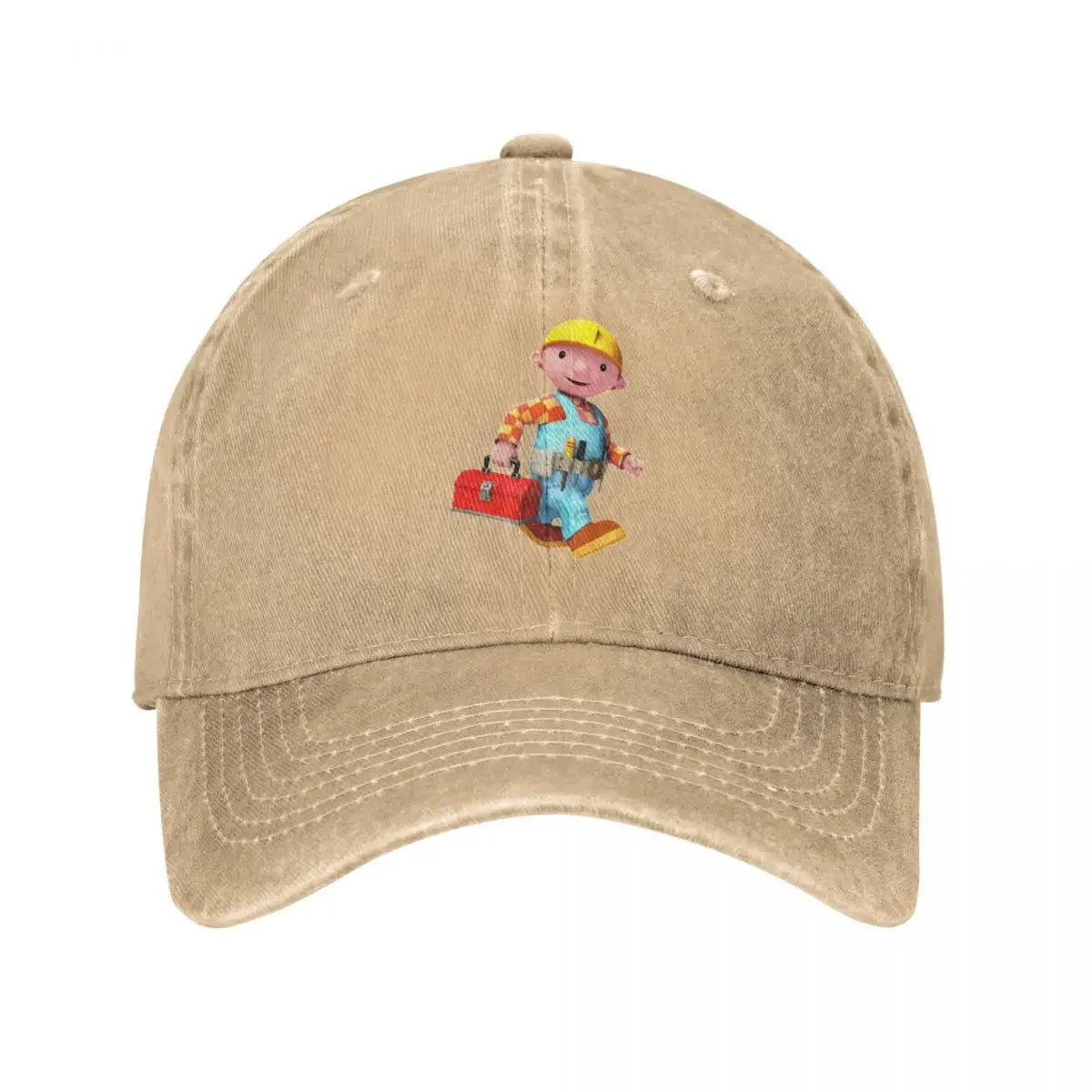Bob The Builder Distressed Denim Baseball Hat
