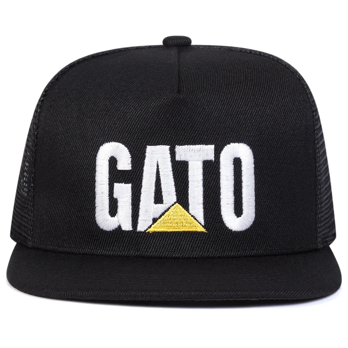 Unisex GATO Letter Embroidery Hip-hop Net Hats