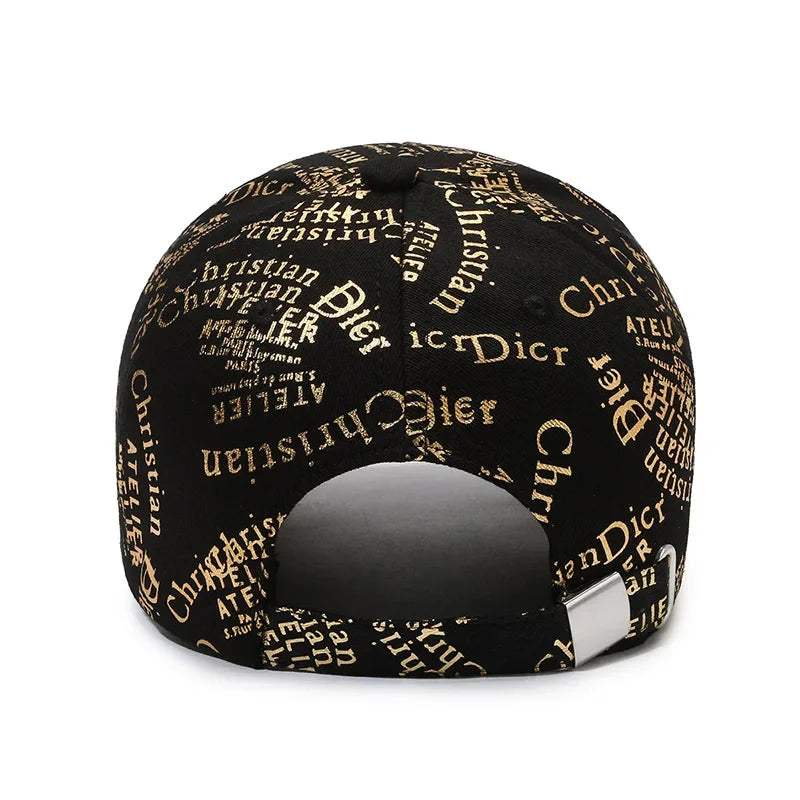 Outdoor Fashion Embroidery Adjustable Cotton Baseball Cap