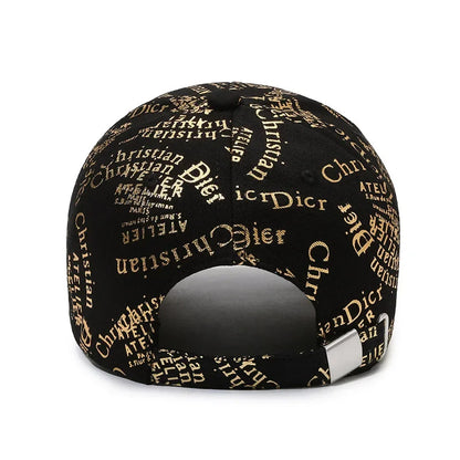 Outdoor Fashion Embroidery Adjustable Cotton Baseball Cap