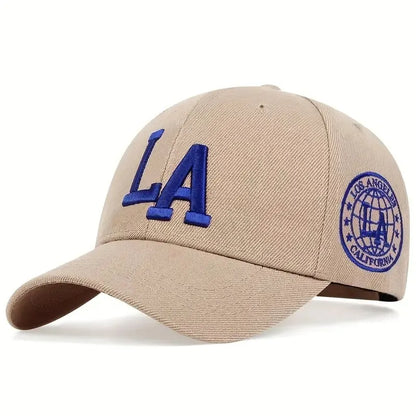 Unisex LA Embroidered Baseball Cap