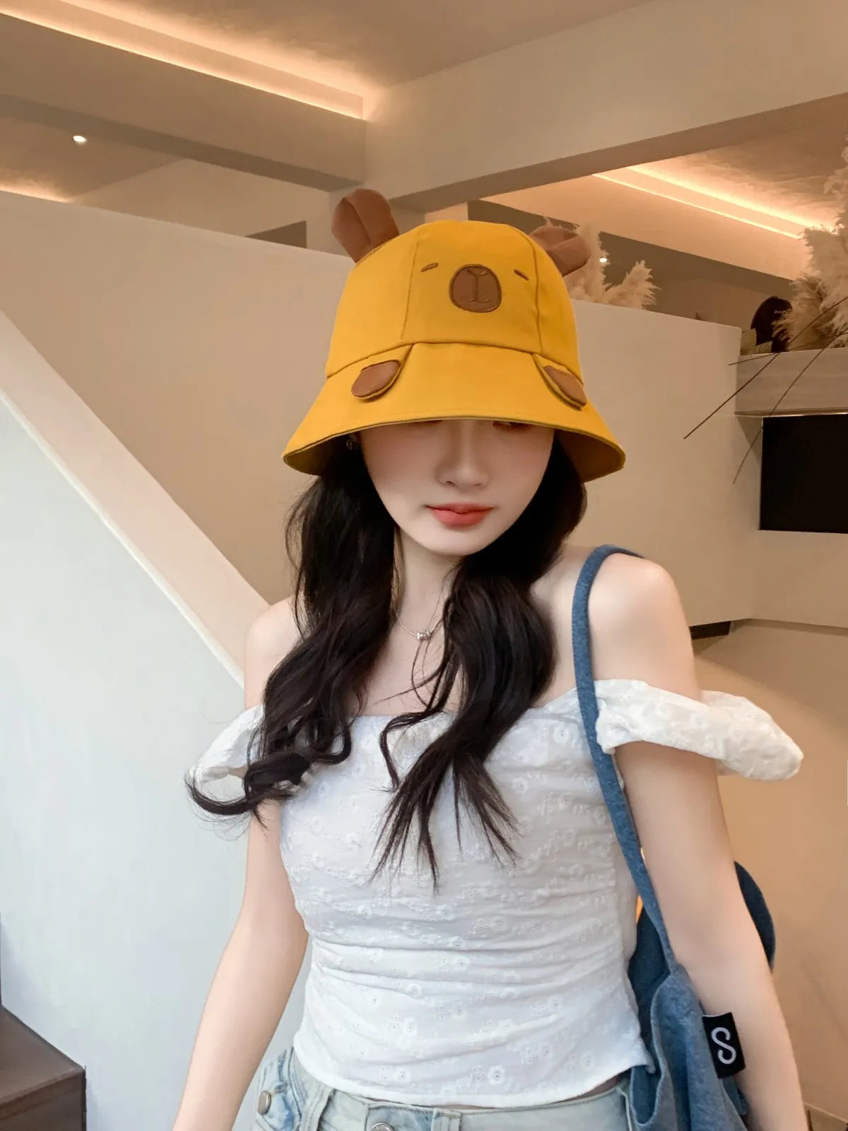 Unisex Cute Dog - Bear Cartoon Bucket Hat