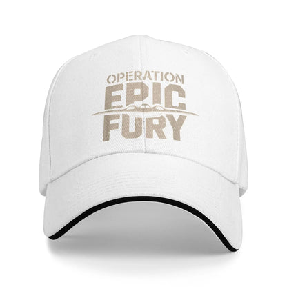 Operation Epic Fury Casual Trucker Baseball Cap