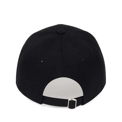 USA Flag Embroidered Solid Color Duckbill Baseball Hat