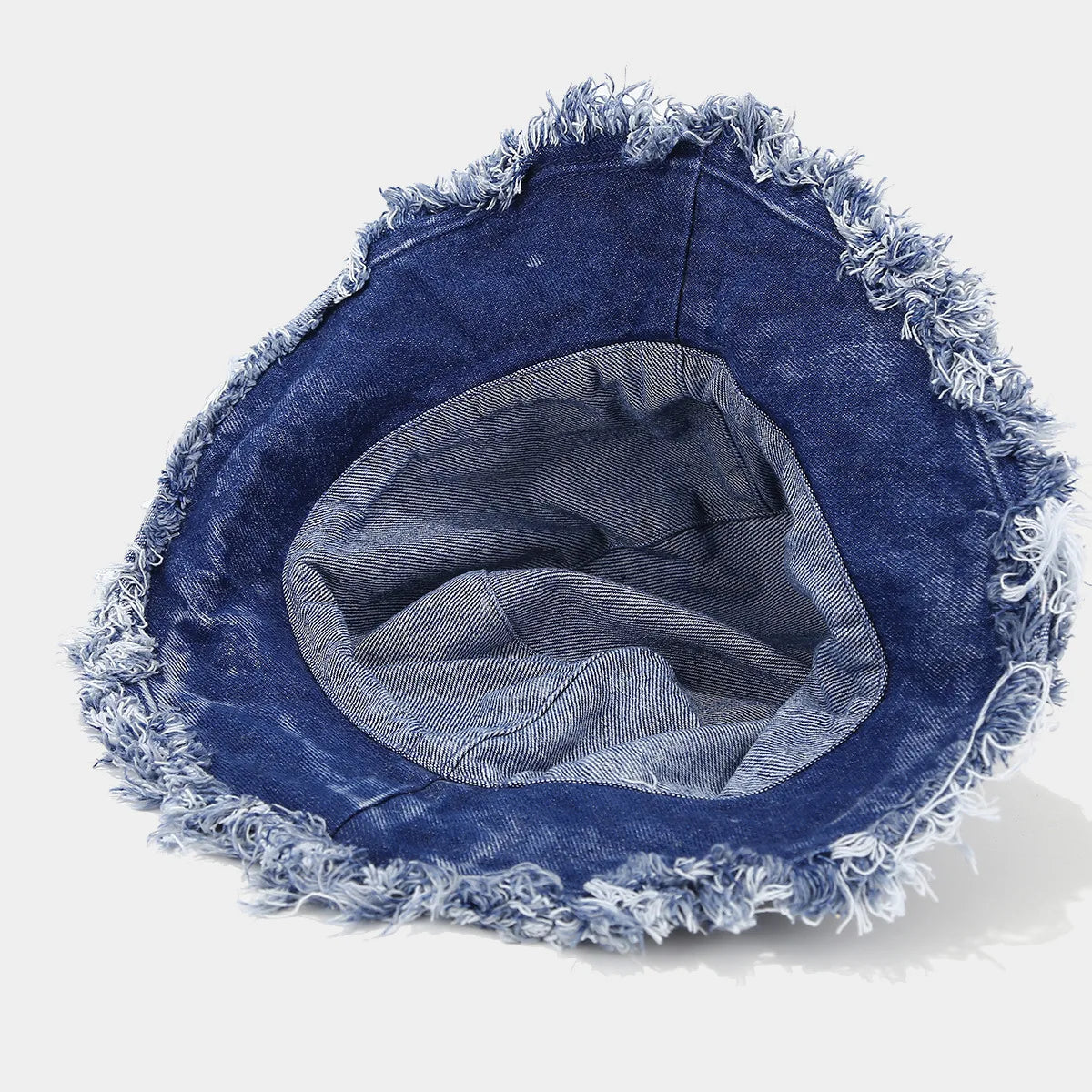 Vintage Washed Denim Bucket Hat