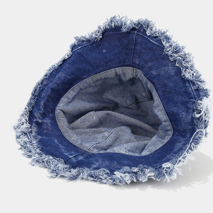 Vintage Washed Denim Bucket Hat