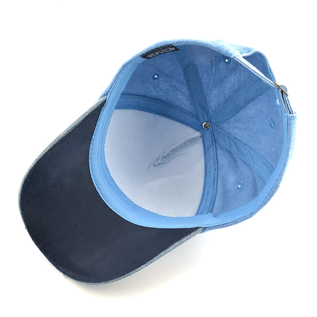 Shark Patch Denim Baseball Cap