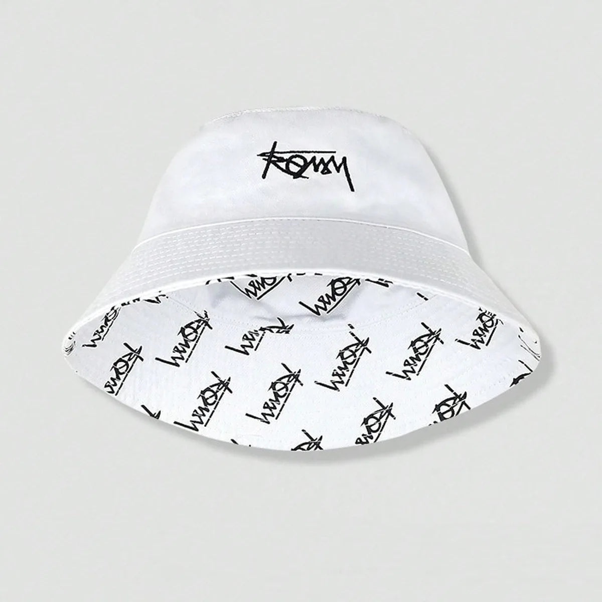 Unisex Double Sided Embroidered Fisherman Hat
