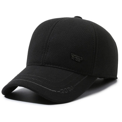 Warm Winter Earflap Baseball Cap