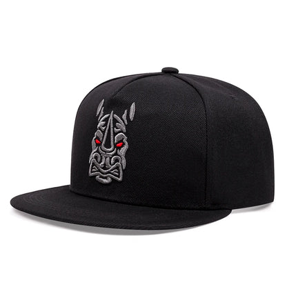 Animal Pattern Embroidery Snapback Hat Unisex