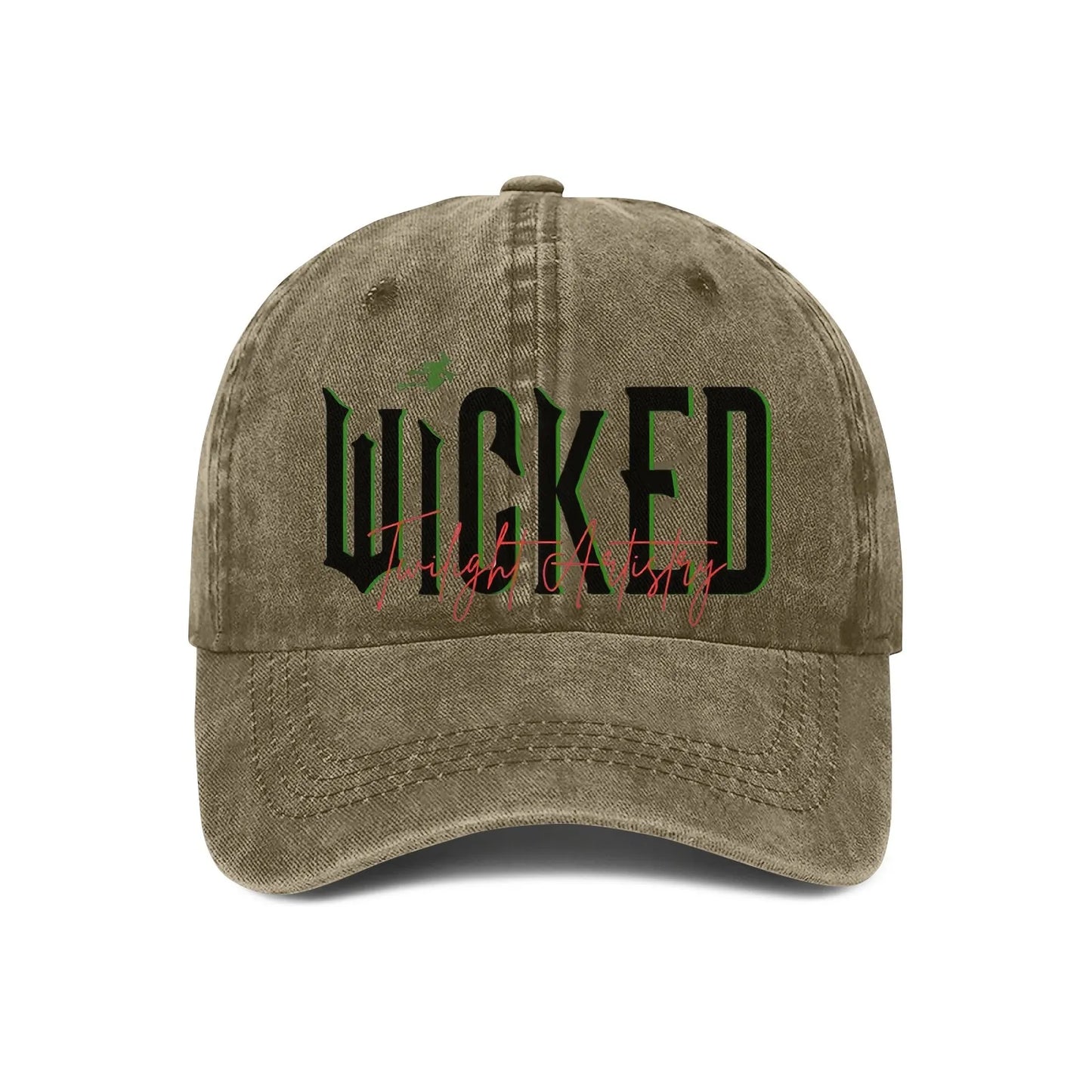 Wicked Alphabet Twill Baseball Cap
