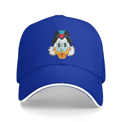 Scrooge Mcduck Money Summer Trucker Baseball Cap