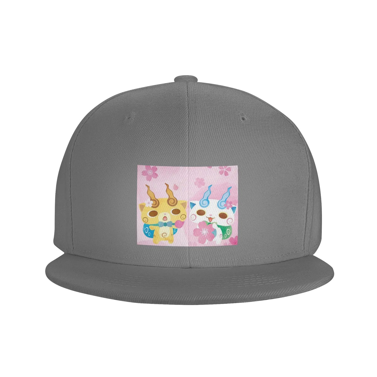 Yo Kai Watch Cartoon Game Breathable Snapback Cap