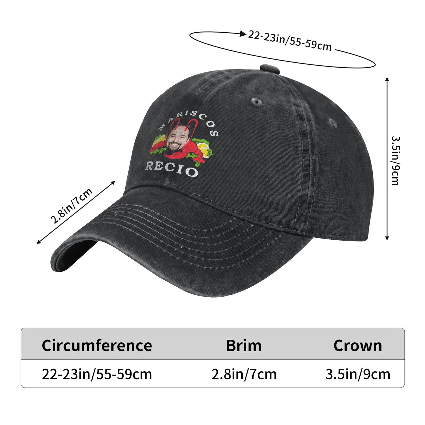 Antonio Recio Washed Summer Trucker Baseball Cap