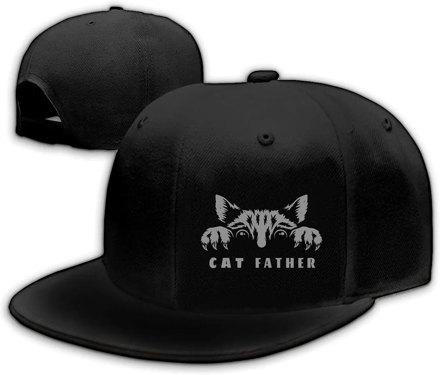 Motorcycle Funny Black Snapback Cap