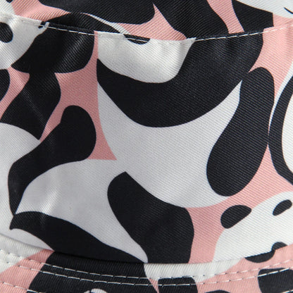 Cute Panda Cat Double-Sided Bucket Hat