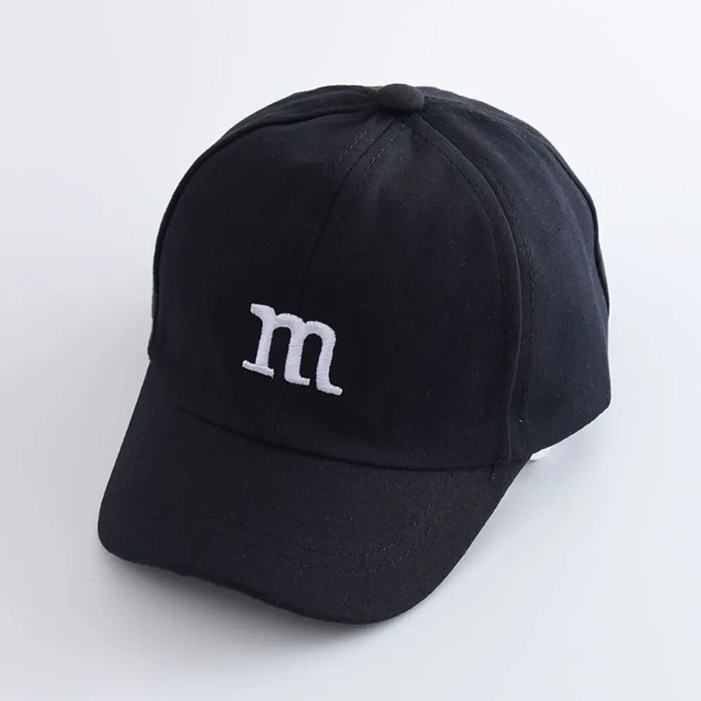 Children’s Letter Print Thin Visor Baseball Cap