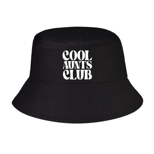 Cool Aunts Club Text Bucket Hat