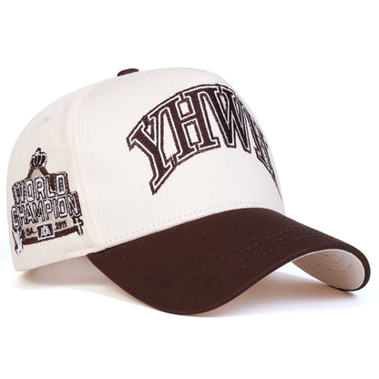 Unisex YHWH Letter Embroidery Baseball Caps