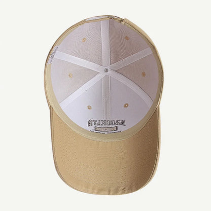 Brooklyn NY Logo Embroidered Adjustable Baseball Cap
