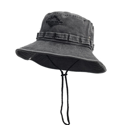 Four Season Solid Cotton Unisex Bucket Hat