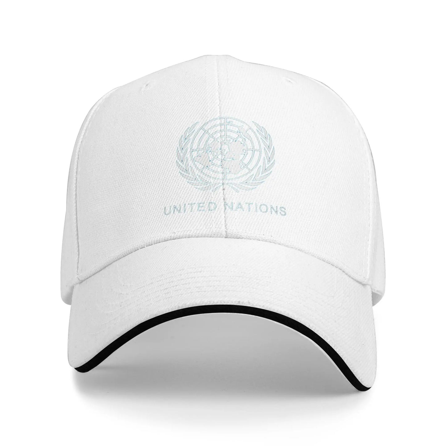 United Nations Print Y2K Sport Baseball Cap