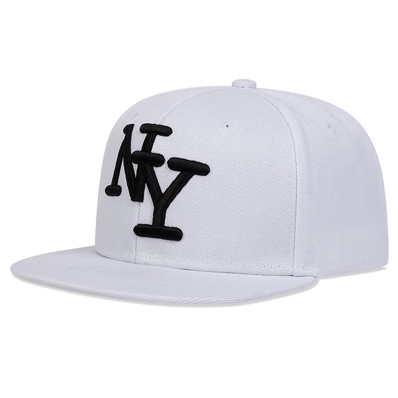 Unisex Letter Embroidery Hip-hop Hats Spring