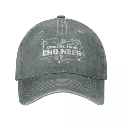 Trust Me I'm An Engineer Vintage Baseball Cap
