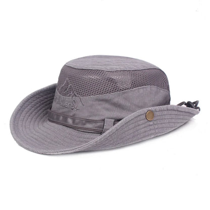 Breathable Mesh Summer Bucket Hat
