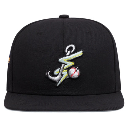 Tennis Hook Embroidery Flat Brim Hip Hop Cap Unisex