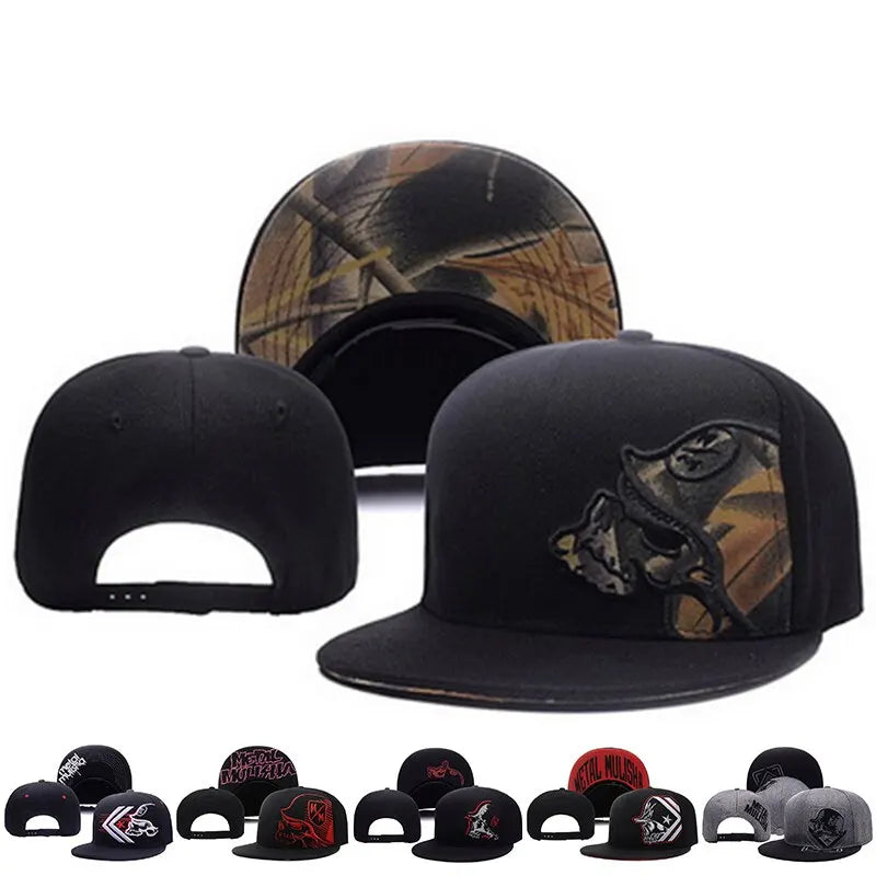 Unisex Helmeted Man Embroidery Hip-hop Hats