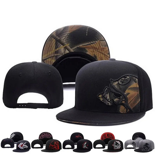 Unisex Helmeted Man Embroidery Hip-hop Hats
