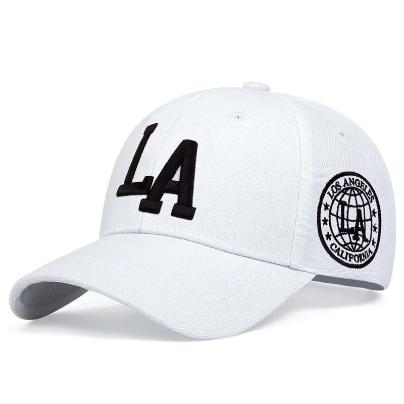 Unisex LA Embroidered Baseball Cap