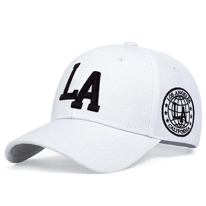 Unisex LA Embroidered Baseball Cap