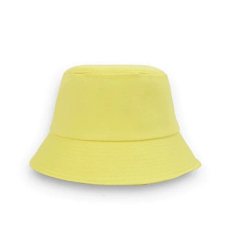 Cotton Summer Bucket Hat Children Candy