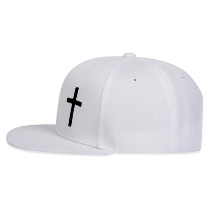 Unisex Cross Embroidery Hip-hop Hats