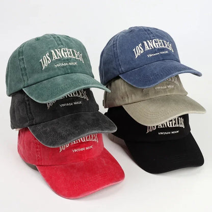 Unisex Cotton Embroidered Retro Baseball Cap