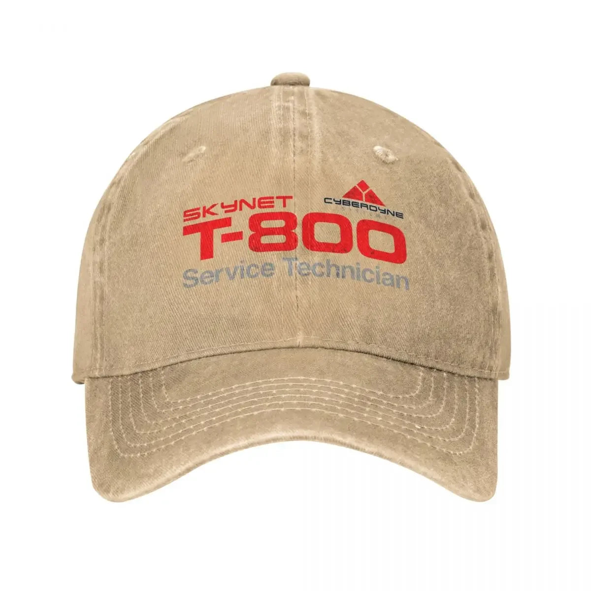T-800 Terminator Cyberdyne Distressed Baseball Cap