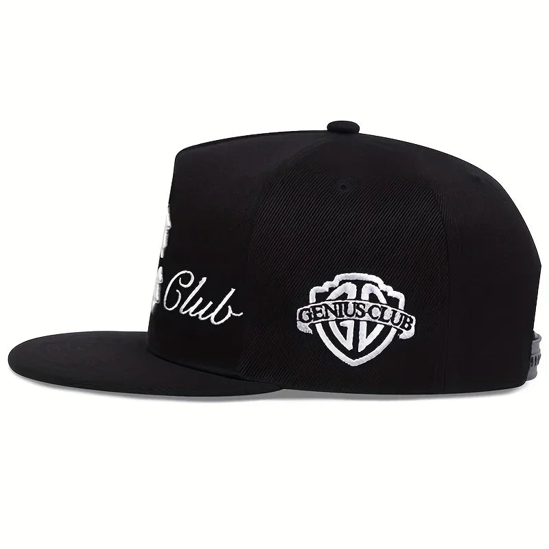 Genius Club C Embroidered Snapback Cap